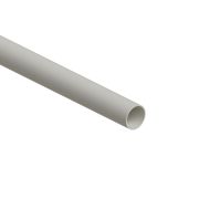 Труба ПВХ жесткая легкая диам 40 (3м) RAL 7035 Экопласт