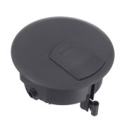 LUK/2 Люк в пол на 2 поста (45х45мм) с суппортом, пластик IP40 Экопласт
