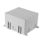 BOX/2+2ST66 Коробка для люков в пол на 2 поста (45х45мм)+2 модуля (45х22,5мм) (70025), пластик Экопласт