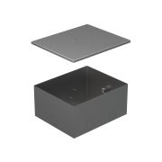 BOX/4 Металлическая коробка с крышкой для заливки в пол 159,6х133,6х75мм для люков 70040 Экопласт