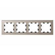 Рамка 4-м AtlasDesign Nature стекло шампань SE ATN320504