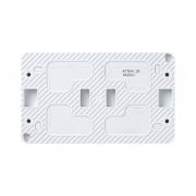 Розетка 2-м ОП AtlasDesign PROFI 16А IP54 заземл. защ. шторки бел. SE ATN540126